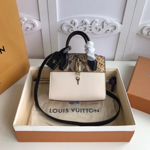 Louis Vuitton Original Leder N95976 Weiß
