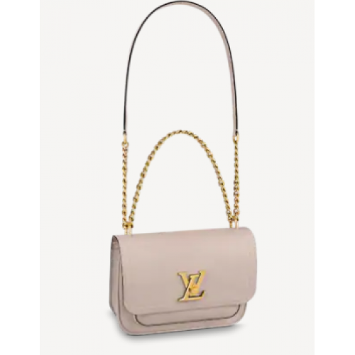 Louis Vuitton Original Lockme Kette kleine Handtasche M57067 grau