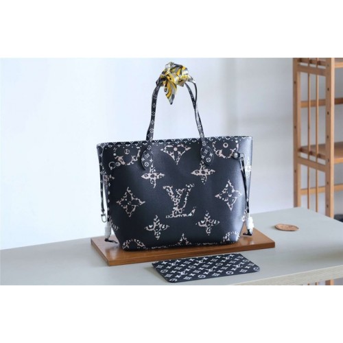 Louis Vuitton Original Monogram Canvas NEVERFULL M41177 schwarz