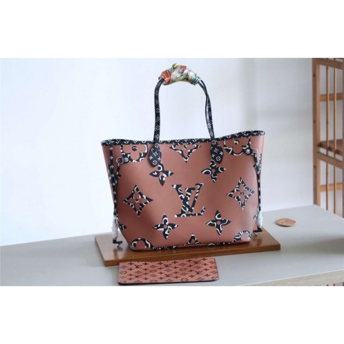 Louis Vuitton Original Monogram Canvas NEVERFULL M41177 braun