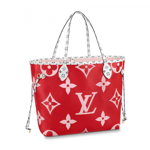 Louis Vuitton Original Monogram Canvas NEVERFULL MM M44567 Rot