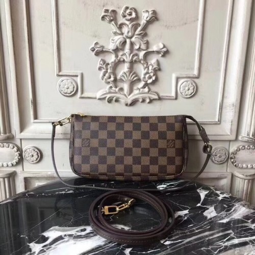 Louis Vuitton Original Damier Ebene Canvas ZUBEHÖRTASCHE M40712