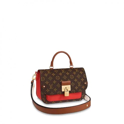 Louis Vuitton Original Monogram Canvas VAUGIRARD M44548 Coquelicot Rot