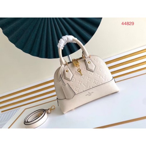 Louis Vuitton Original Monogram Empreinte NEO ALMA BB M44866 weiß