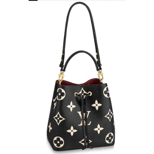 Louis Vuitton Original Monogram Empreinte NEONOE M45497 SCHWARZ