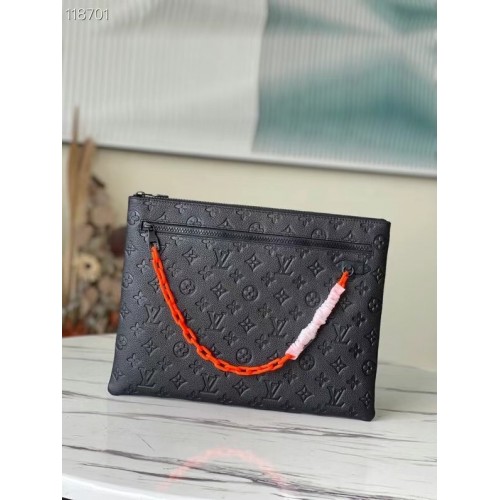 Louis Vuitton Original Monogramm Empreinte POCHETTE M67461 schwarz