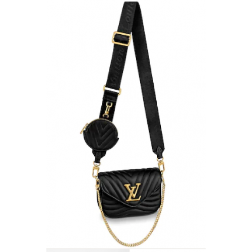 Louis Vuitton Original NEW WAVE MULTI-POCHETTE M56461 schwarz