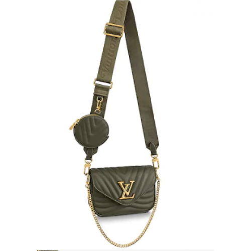 Louis Vuitton Original NEW WAVE MULTI-POCHETTE M56461 grün