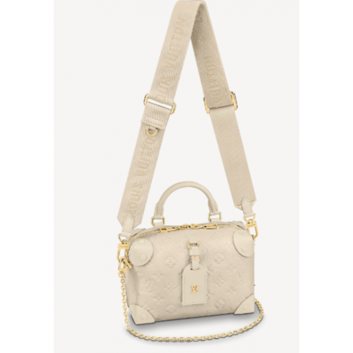 Louis Vuitton Original PETITE MALLE SOUPLE M45394 Creme