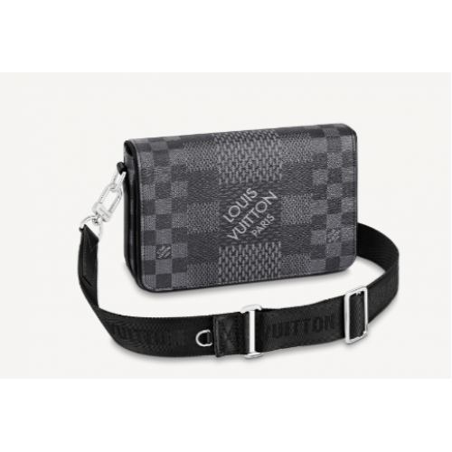 Louis Vuitton Original STUDIO MESSENGER N50013 schwarz