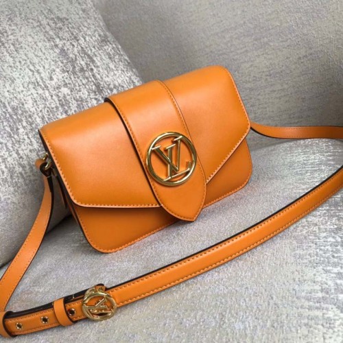 Louis Vuitton Original Glattleder M53950 Orange