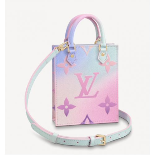 Louis Vuitton PETIT SAC PLAT M81341 Sonnenaufgang Pastell
