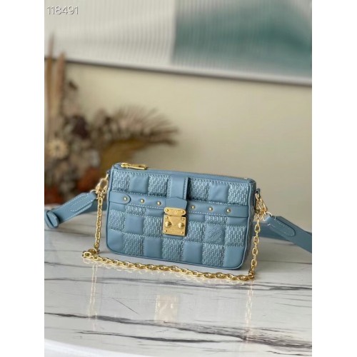 Louis Vuitton POCHETTE TROCA M59048 himmelblau