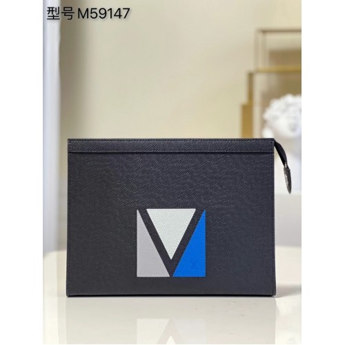 Louis Vuitton POCHETTE VOYAGE M59147 schwarz