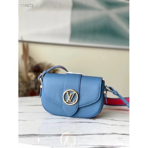 Louis Vuitton PONT 9 SOFT MM M58968 blau