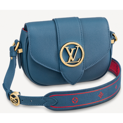 Louis Vuitton PONT 9 SOFT PM M58728 blau