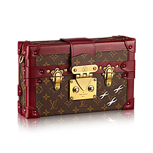 Louis Vuitton Petite Malle Monogramm M50388 Bordeaux
