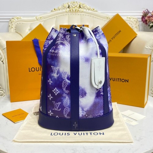 Louis Vuitton RANDONEE MESSENGER M45968 blau