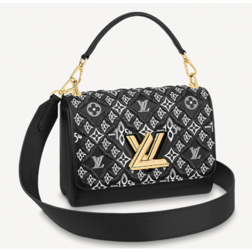 Louis Vuitton SEIT 1854 TWIST MM M57442 Grau