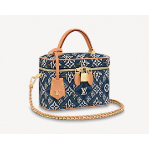 Louis Vuitton SINCE 1854 VANITY PM M57403 blau
