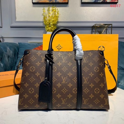 Louis Vuitton SOUFFLOT Mittlere Tasche M44817 schwarz