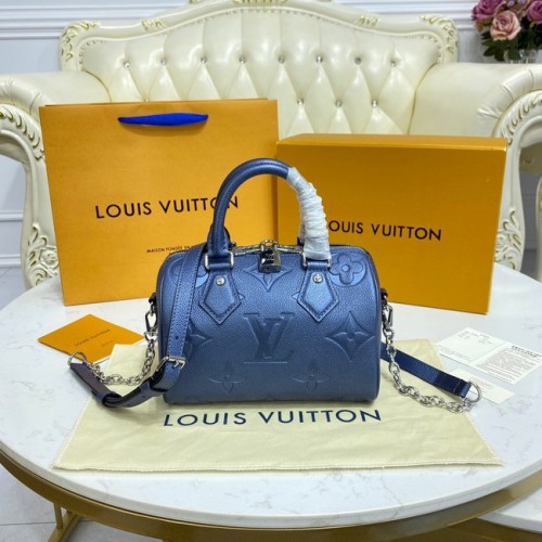 Louis Vuitton SPEEDY BANDOULIERE 20 M58953 blau