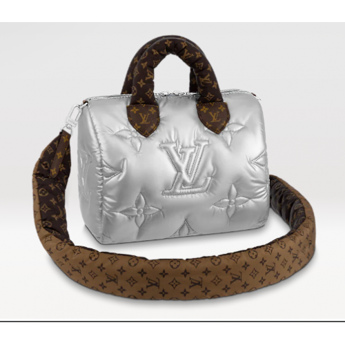 Louis Vuitton SPEEDY BANDOULIERE 25 M20973 Silber