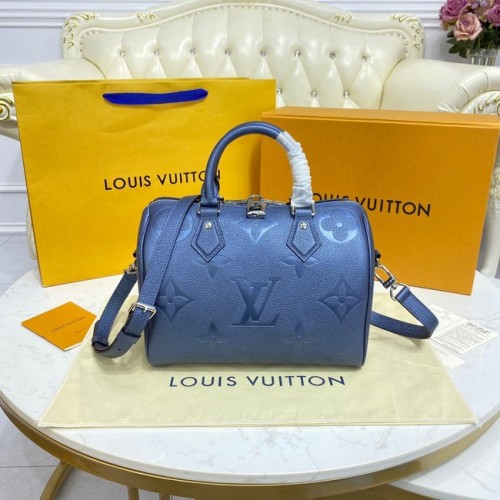 Louis Vuitton SPEEDY BANDOULIERE 25 M58947 blau
