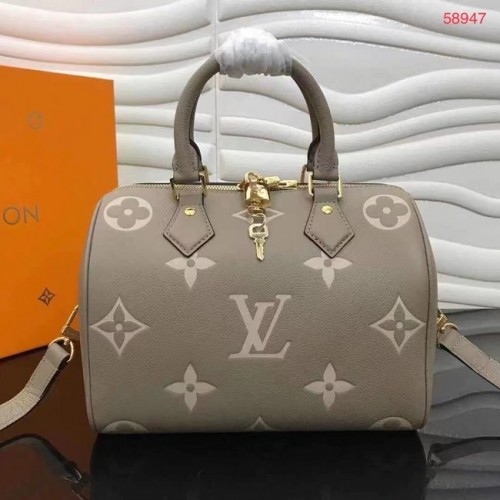 Louis Vuitton SPEEDY BANDOULIERE 25 M58947 grau