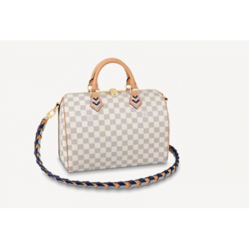 Louis Vuitton SPEEDY BANDOULIERE 30 N50054 Blau