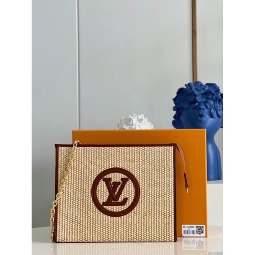 Louis Vuitton TOILETRY POUCH ON CHAIN M81366 Karamellbraun