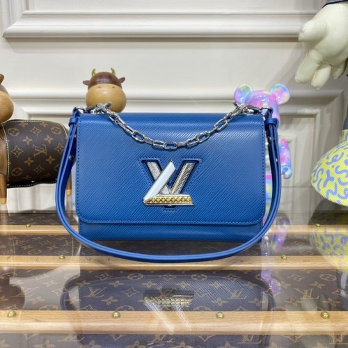 Louis Vuitton TWIST MM M50282 blau