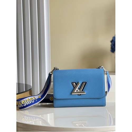 Louis Vuitton TWIST MM M57505 Bleuet Blau