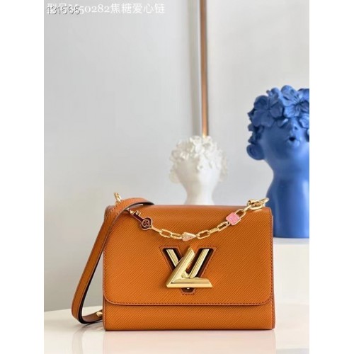Louis Vuitton TWIST PM M20840 Gold Cipango Beige