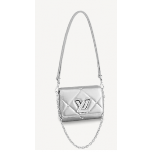 Louis Vuitton TWIST PM M59031 Silber