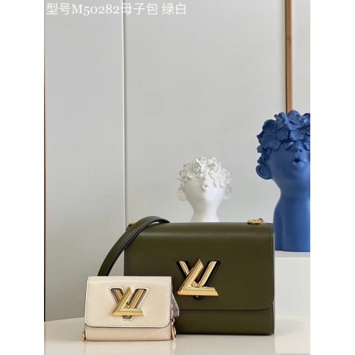 Louis Vuitton TWIST PM M59886 Kaki Quarzweiß
