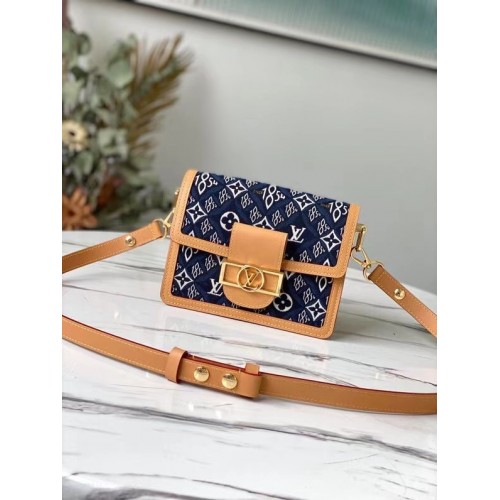 Louis Vuitton mini SINCE 1854 DAUPHINE M57394 blau