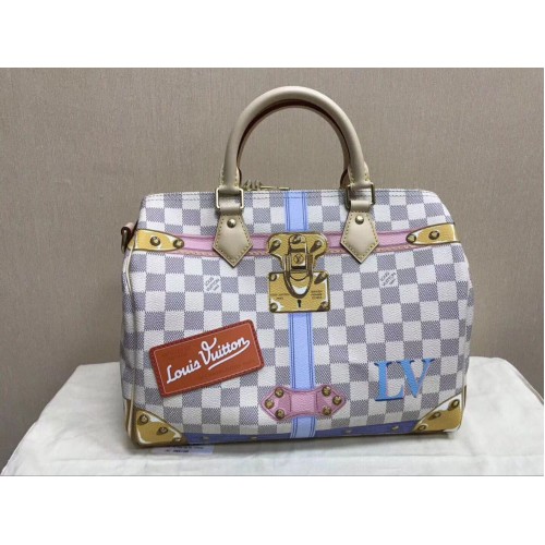 Louis Vuitton Damier Azur Canvas Original Speedy 30 B41112