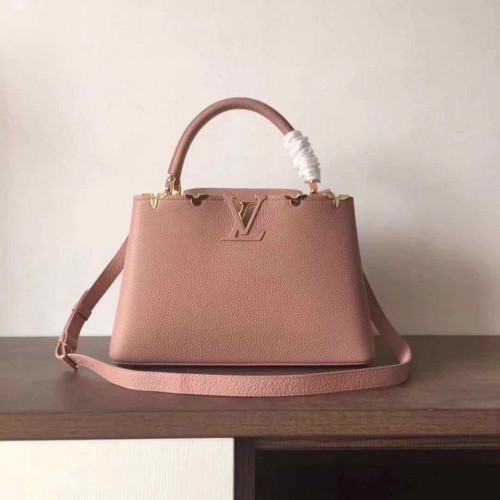 Louis Vuitton original Elegant Capucines BB Taschen M94517 rosa