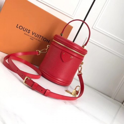 Louis Vuitton Original Epi Leder CANNES M52226 rot