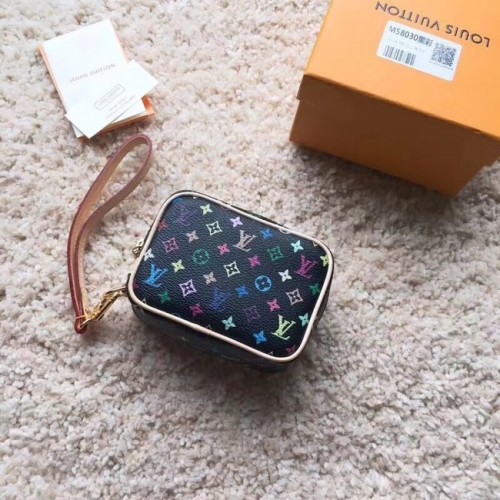 Louis Vuitton Original Monogram Multicolor Canvas M58030 schwarz