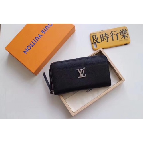 Original Louis Vuitton ZIPPY LOCKME M62622 SCHWARZ