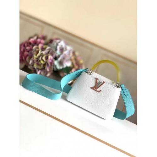 Louis Vuitton CAPUCINES MINI M56072 WEISS