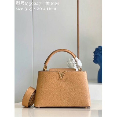 Louis Vuitton CAPUCINES MM M59227 Aprikose