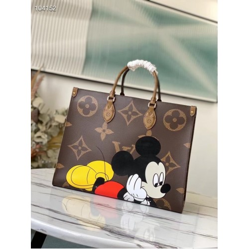 Louis Vuitton Disney x Micky Maus ONTHEGO M44576 braun