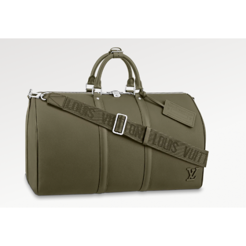 Louis Vuitton KEEPALL BANDOULIERE 50 M21536 Khaki
