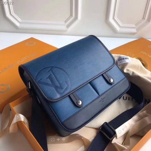 Louis Vuitton MESSENGER PM M53492 blau