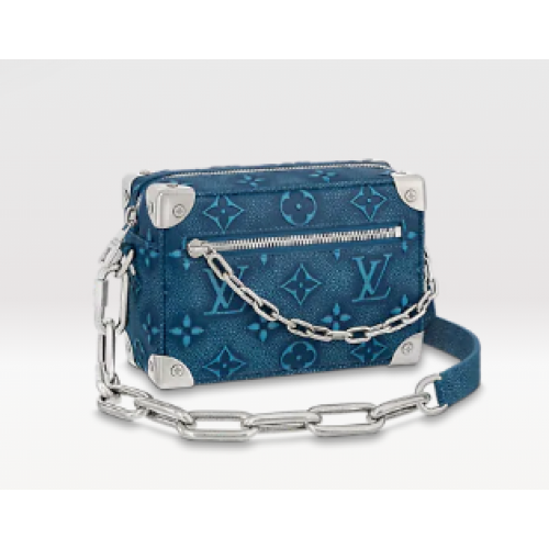 Louis Vuitton MINI SOFT TRUNK M21368 Jeansblau