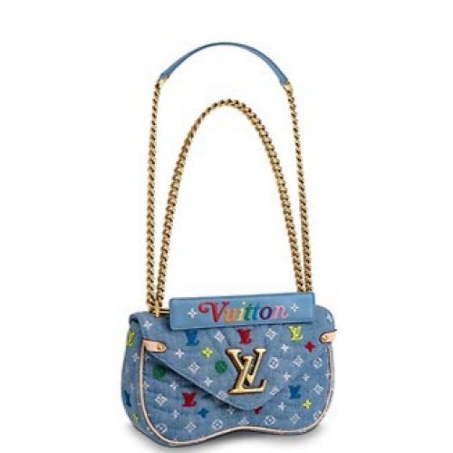 Louis Vuitton NEW WAVE Medium M53692 blau