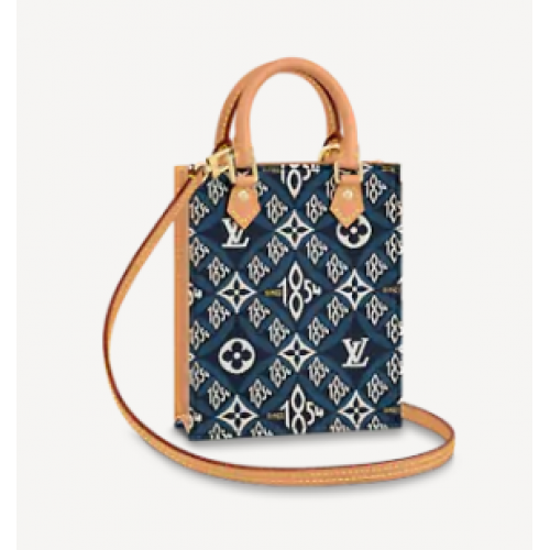 Louis Vuitton SEIT 1854 PETIT SAC PLAT M80288 blau